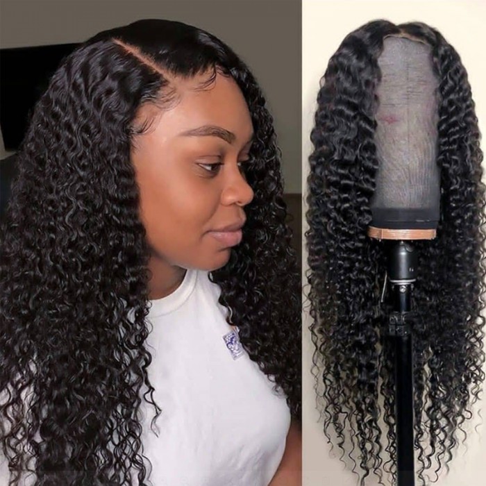 UNice 13x6 profonde vague dentelle Front Perruques pour les femmes noires 150% Densité Pré Plucked perruques de cheveux naturels Bettyou Series