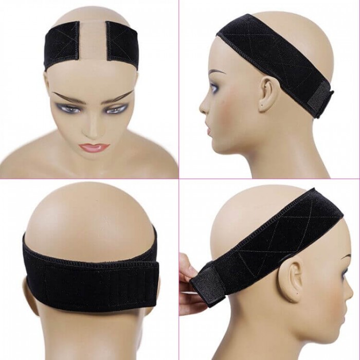 Unice Points Free Gift Part Lace Wig Grip Flexible Wig Comfort Bands Velvet Non Slip Headband to Keep Wig Secured and Prevent Headaches