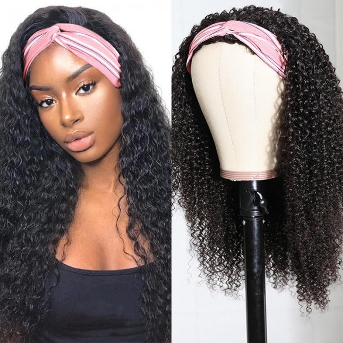 UNice En Vogue Afro Kinky Bouclé Demie Perruques pour Femmes Noires 150 Densité Kinky Bouclé Half Wig à Vendre Bettyou Séries					