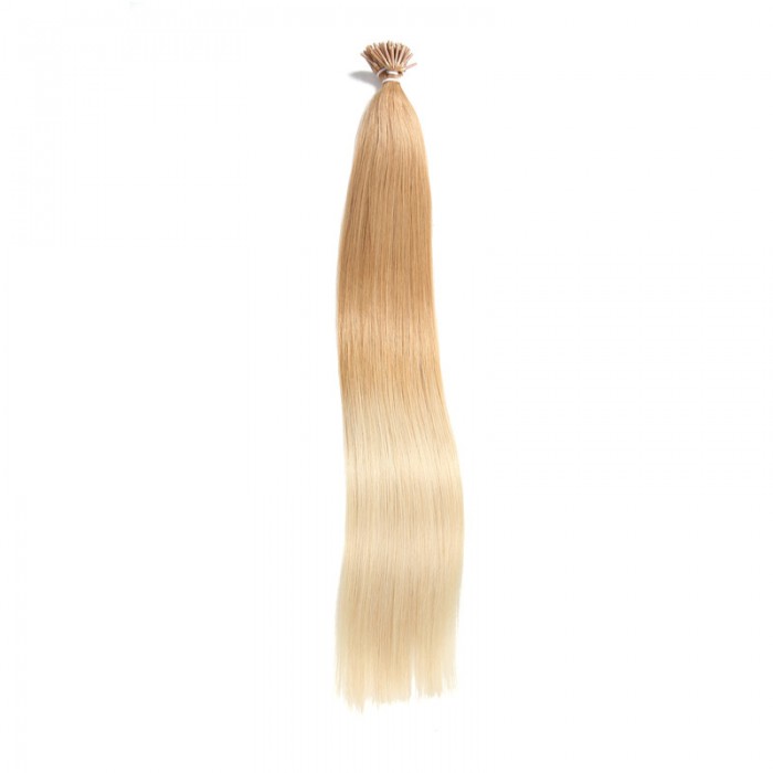 UNice 100 g Ombre Keratin Stick I-tip Straight Virgin Human Hair Extensions 1 g/s